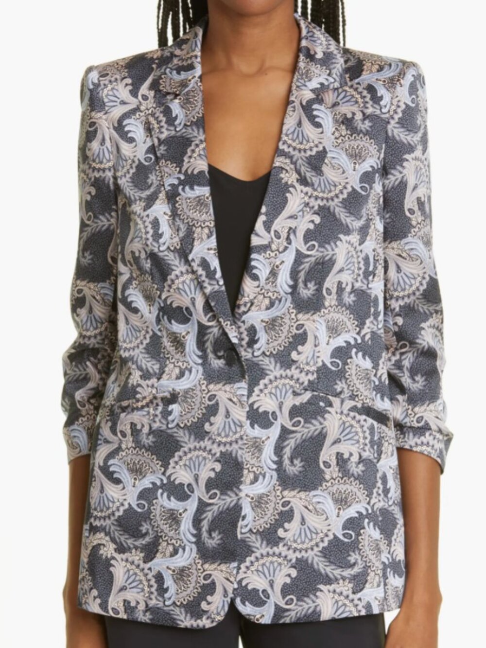 Cinq à Sept Paisley Patterned Blazer